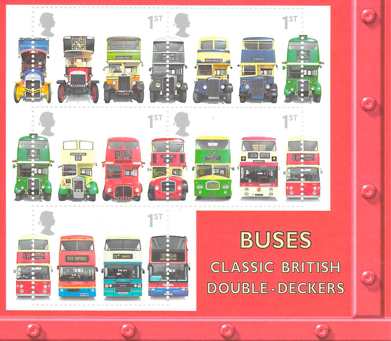 autobuses de dos plantas en Londres.