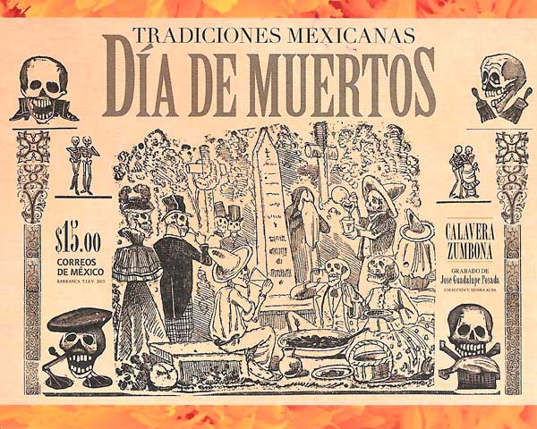 celebracion del Dia de los muertos en Mexico